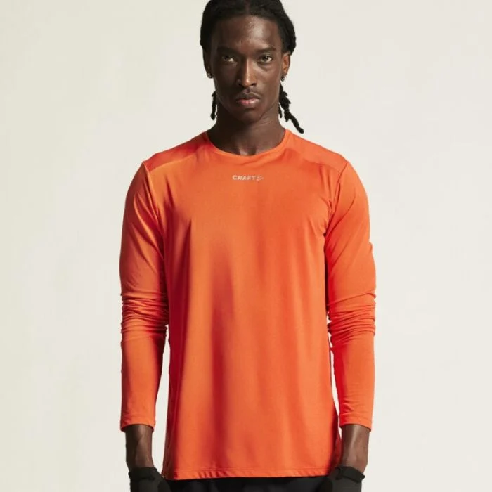 Craft Herre Trøjer Adv Essence LS Tee Orange