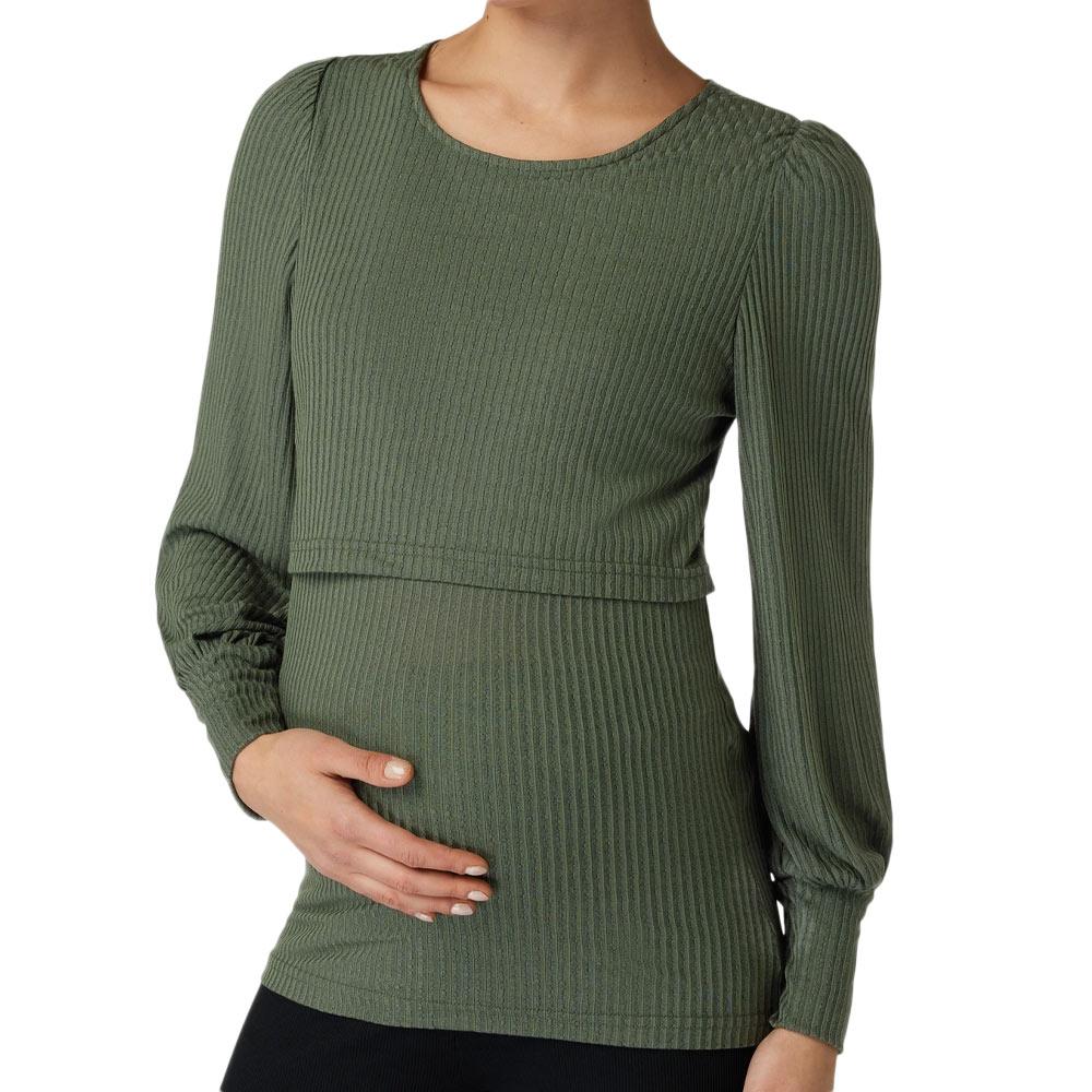 Mamalicious Blouse Verte Femme Mamalicious June