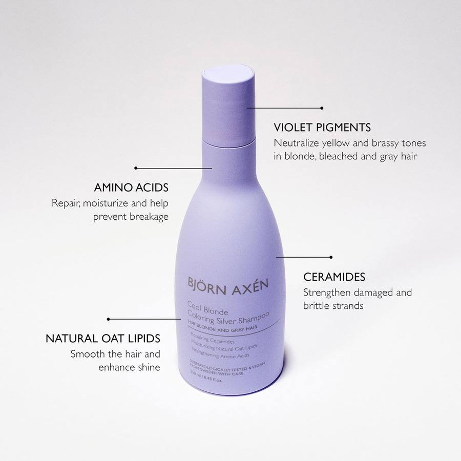 Björn Axén Cool Blonde Coloring Silver Shampoo 250ml