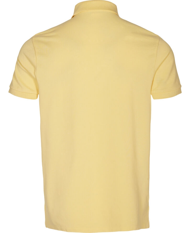 Polo Ralph Lauren Custom Slim Fit Mesh Polo Shirt Empire yellow/c6103