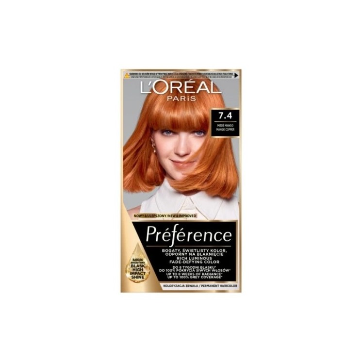 L'oreal Preference Haarverf /7.4/ Koper Mango