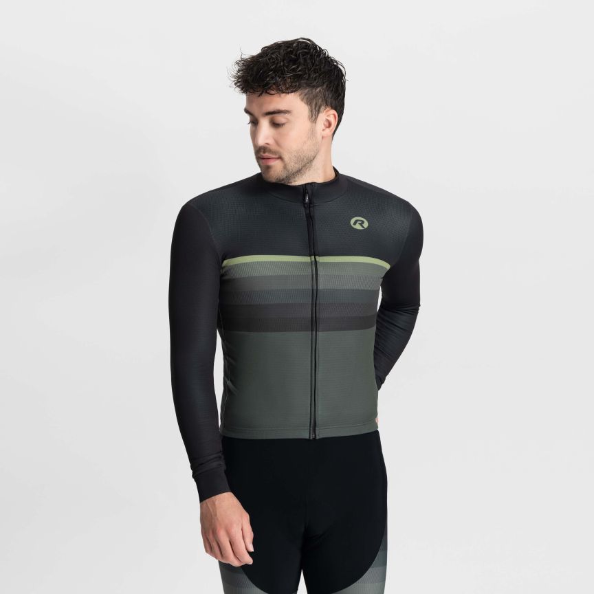 Rogelli Hero II Cykeljakke, Sort/grøn