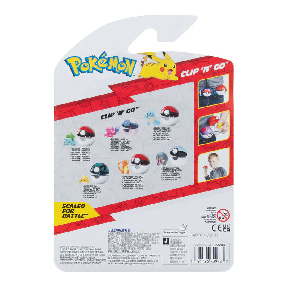 Pokémon Clip ‘N’ Go Squirtle