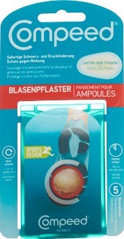 COMPEED Blasenpflaster unter den Füssen 5 Stk