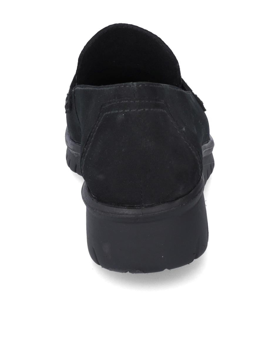 Slipper Calais 87, schwarz-silber