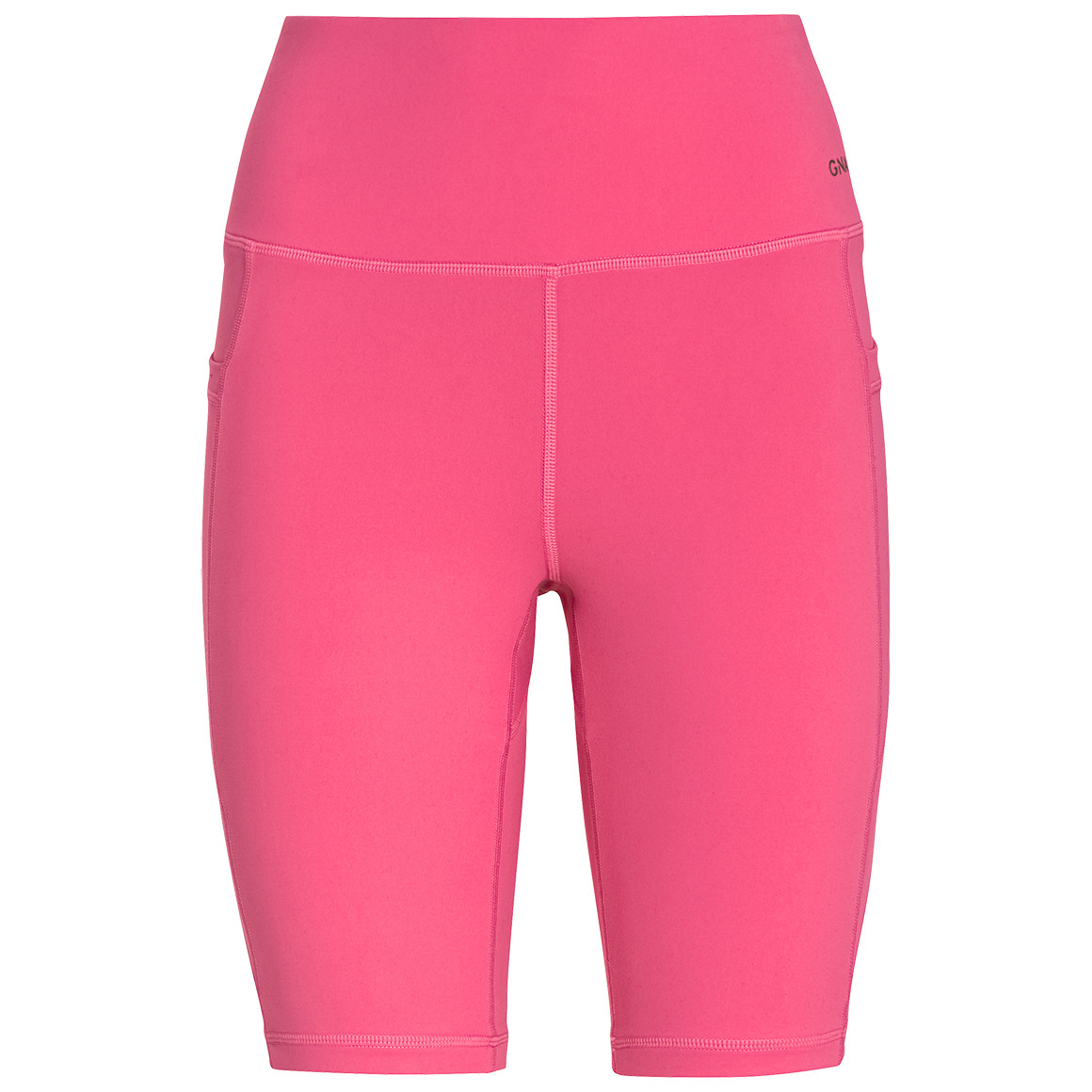 Gina Sports Damen Sport-Radler mit seitlichen Taschen pink