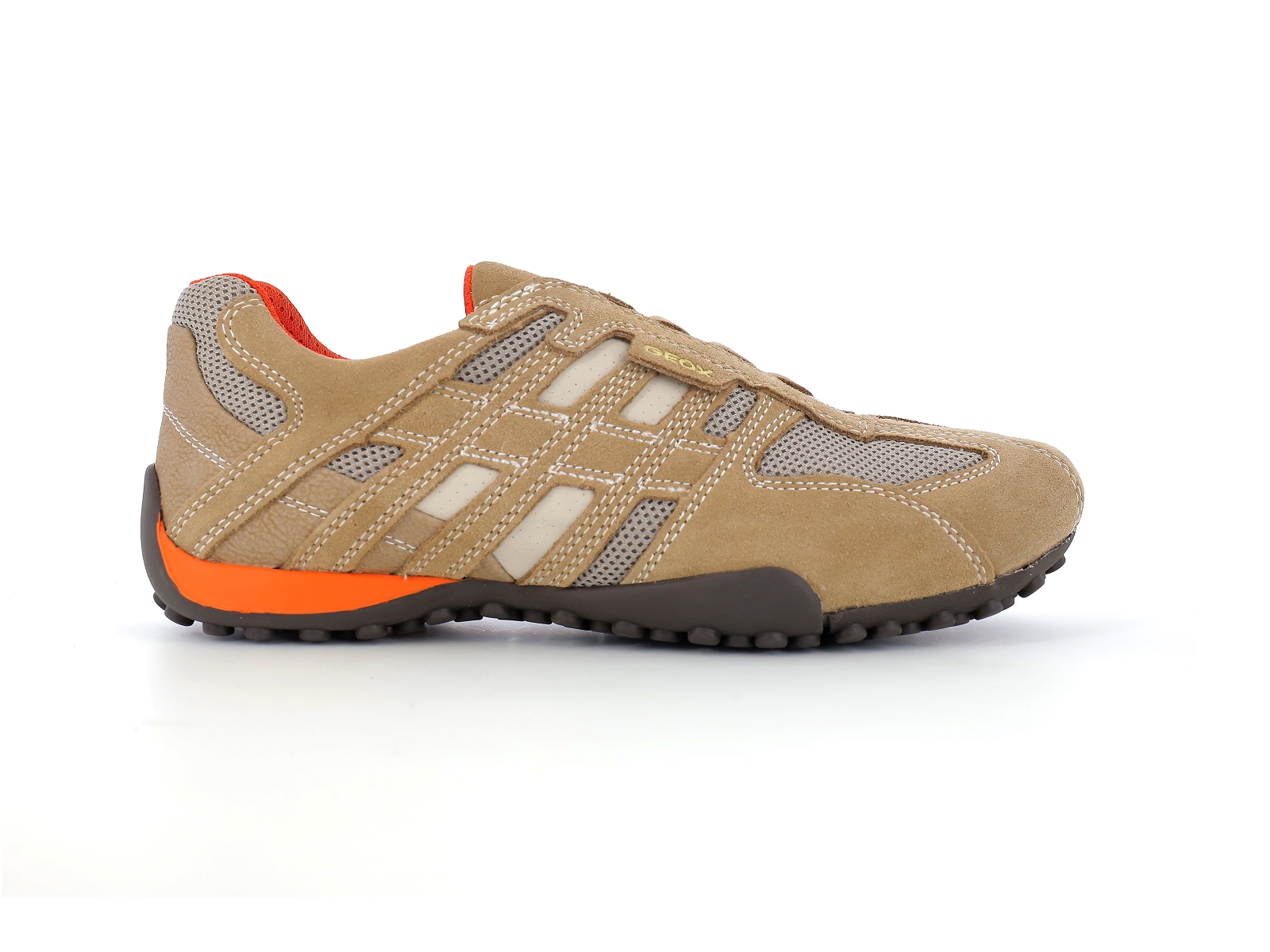 Geox-U SNAKE U4207L Matières combinées Beige