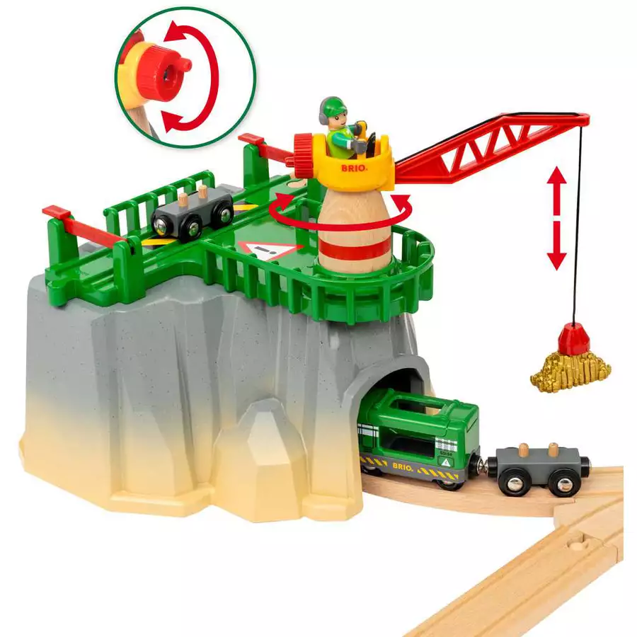 BRIO® Gebirgs-Frachten Set Deluxe