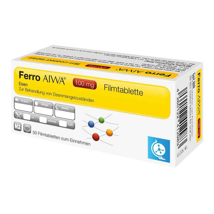 Ferro AIWA 100 mg Filmtabletten, 50 St
