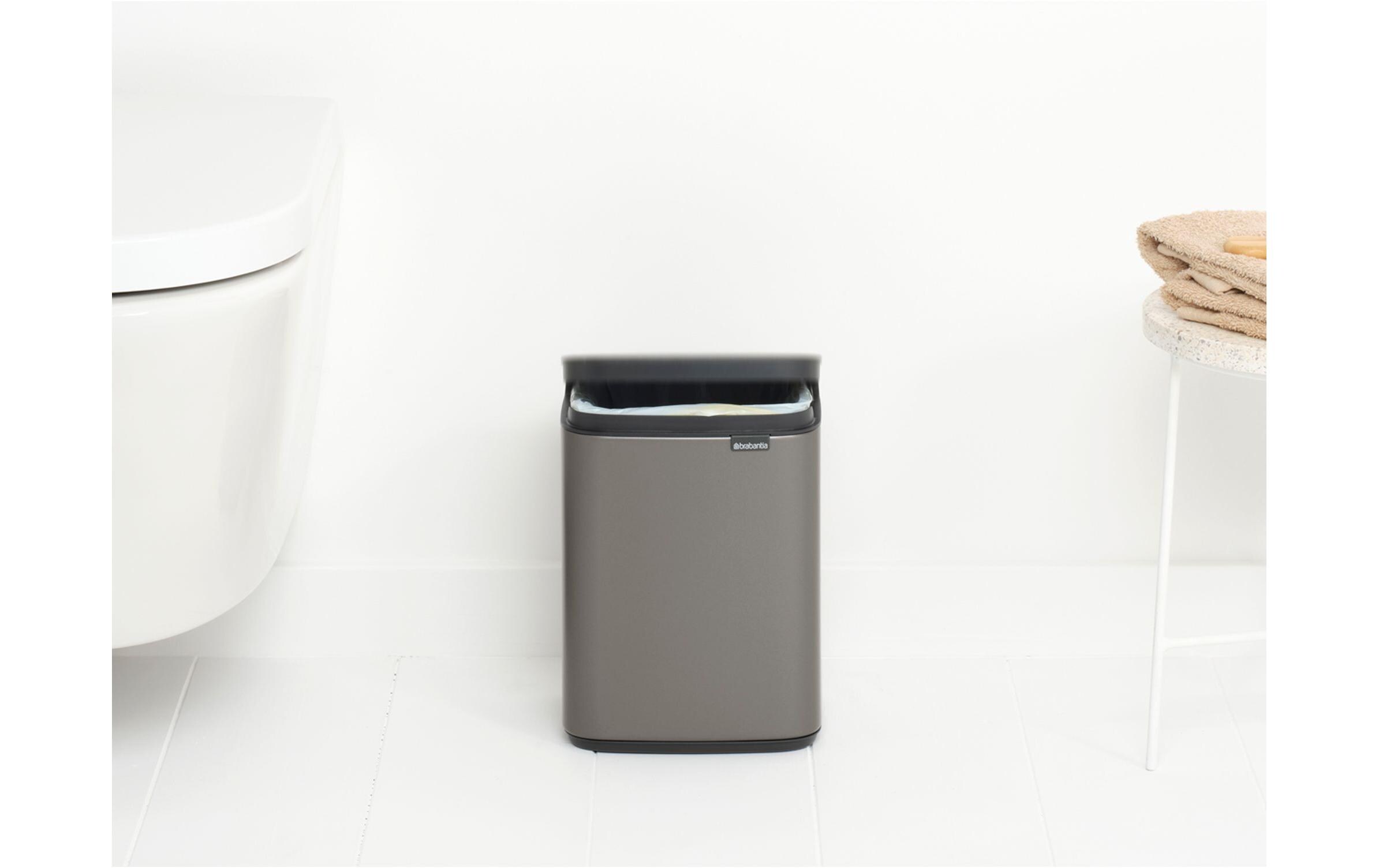 Kosmetikeimer Bo Waste Bin 4 l, PlatinMülleimer