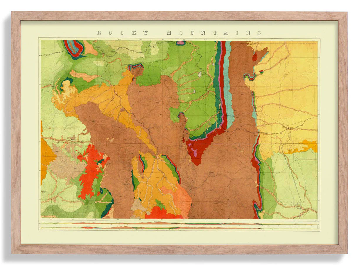 Rocky Mountains Geologisch