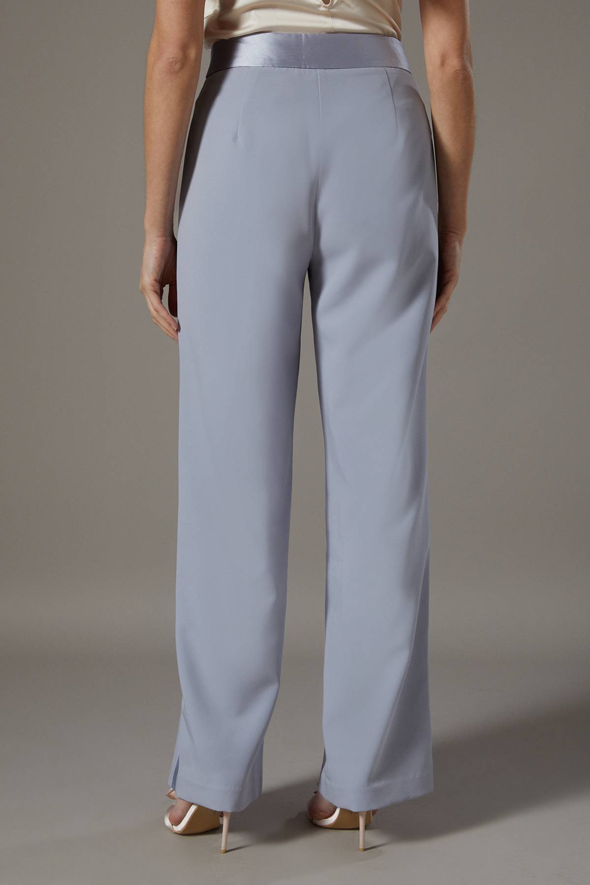 Coast Pantalon à Panneau Sergé Satiné