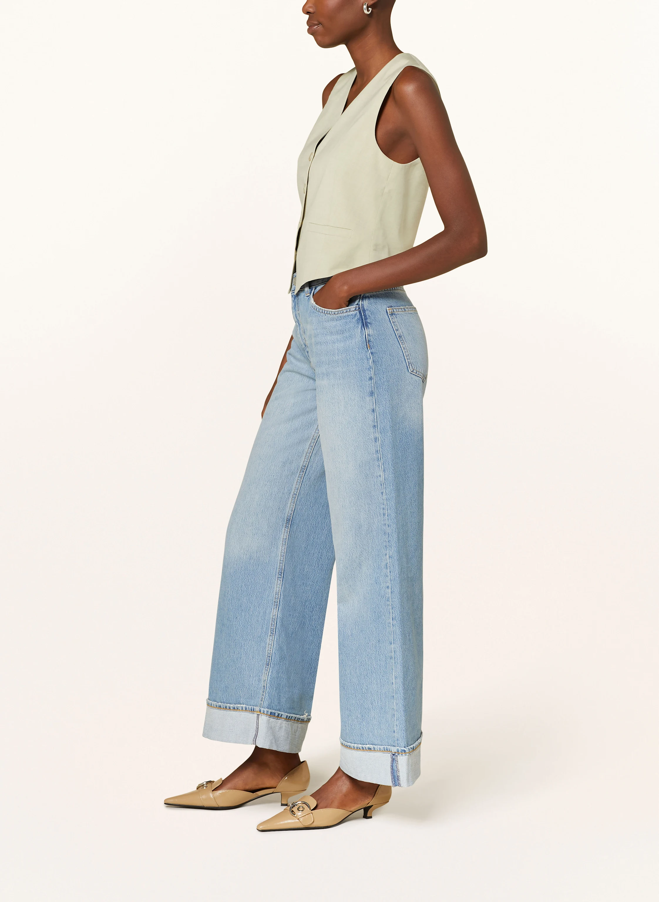 Rich & Royal Wide Leg Jeans