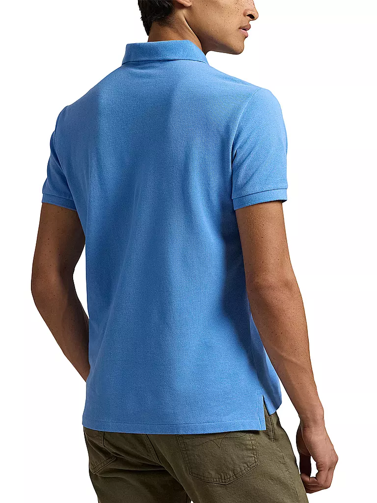 POLO RALPH LAUREN Poloshirt Custom Slim Fit hellblau