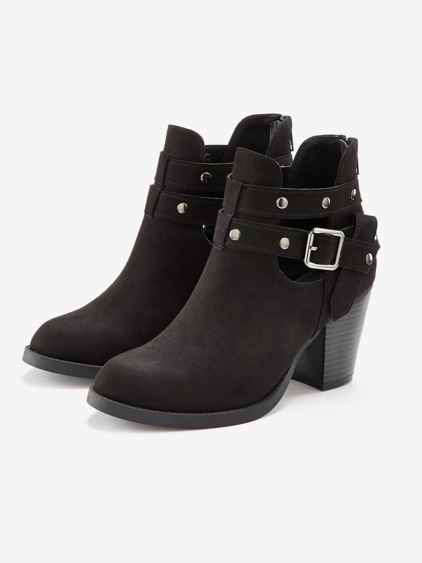 Bottines cowboy boucle décorative tendance