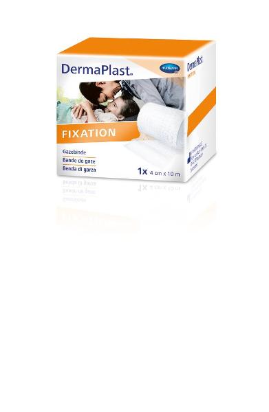 DERMAPLAST Gazebinde festkantig 4cmx10m 1 Stk