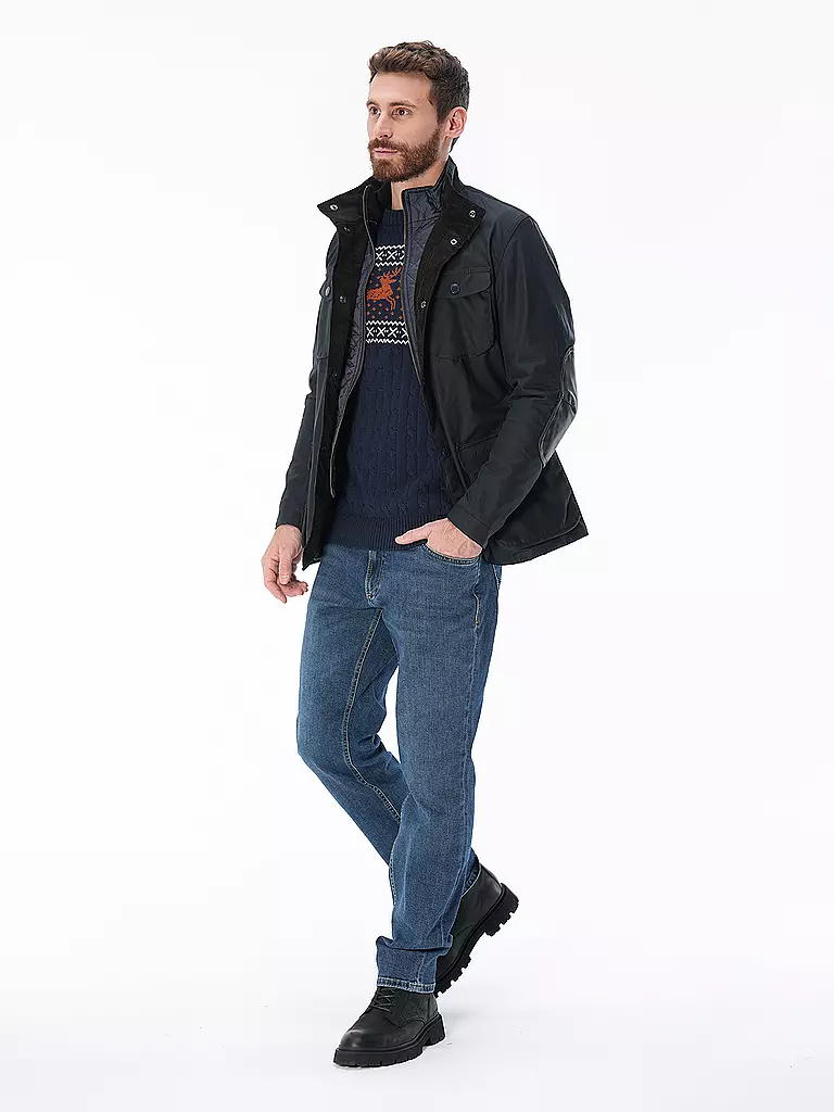 BARBOUR Parka OGSTON dunkelblau
