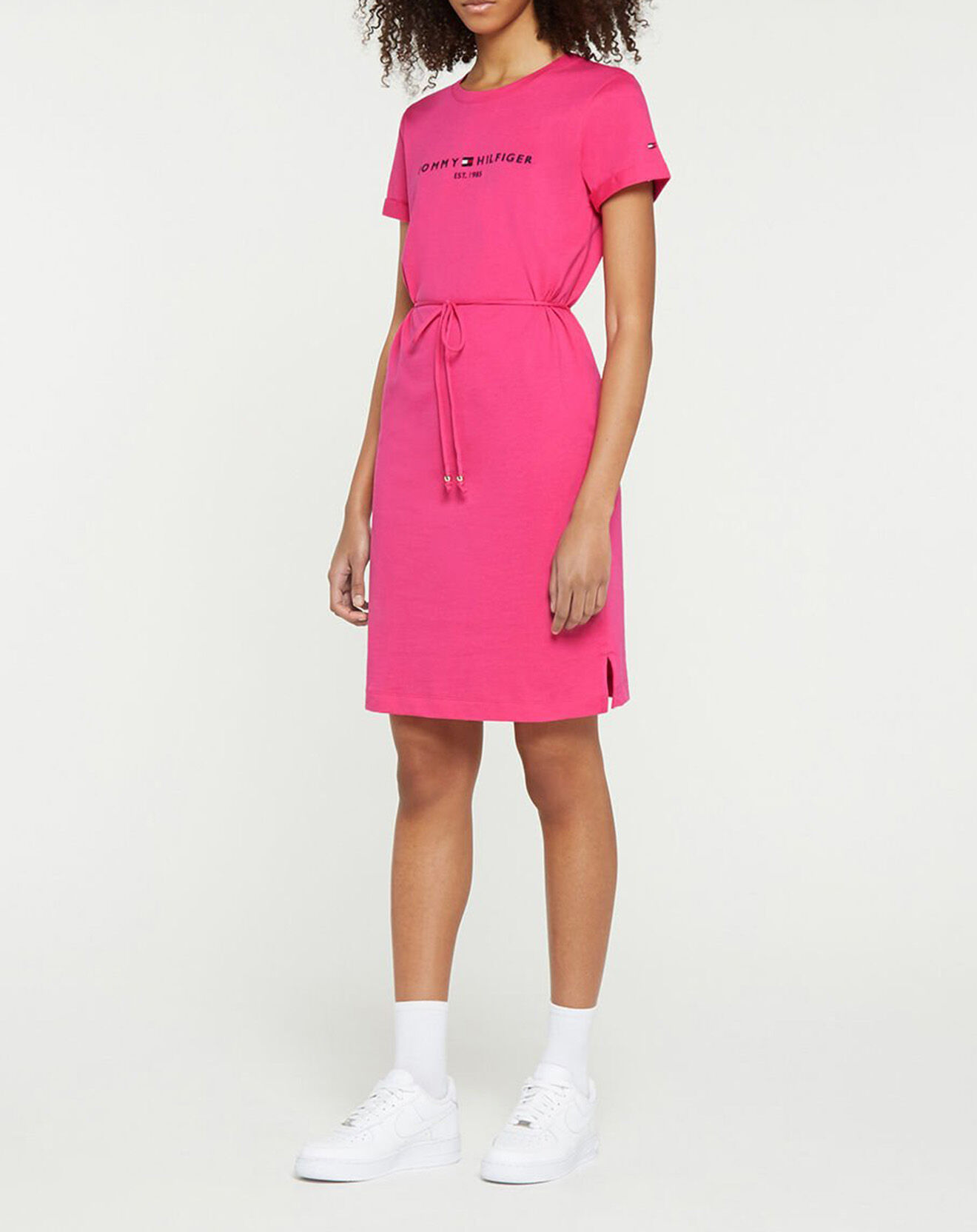 Tommy Hilfiger Robe Th Cool Hilfiger fuchsia