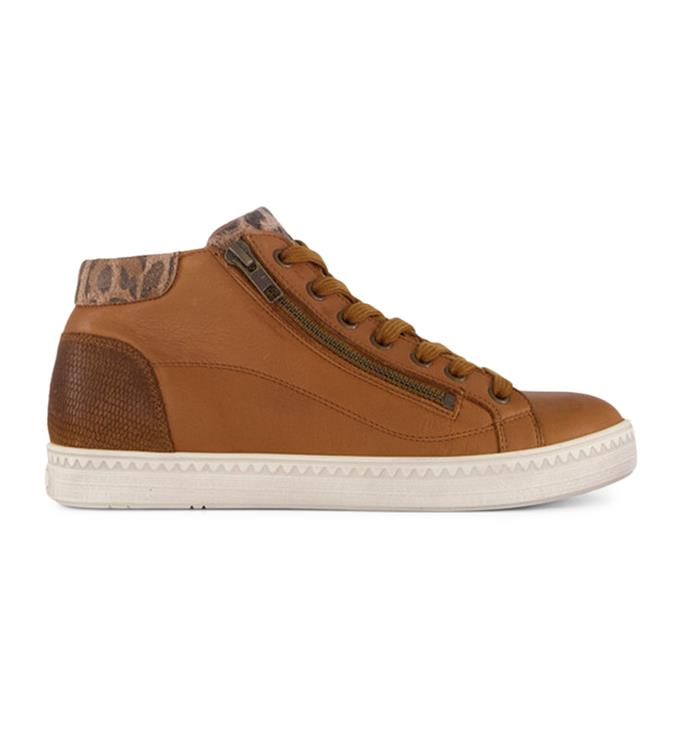 AQA Shoes A8777 cognac