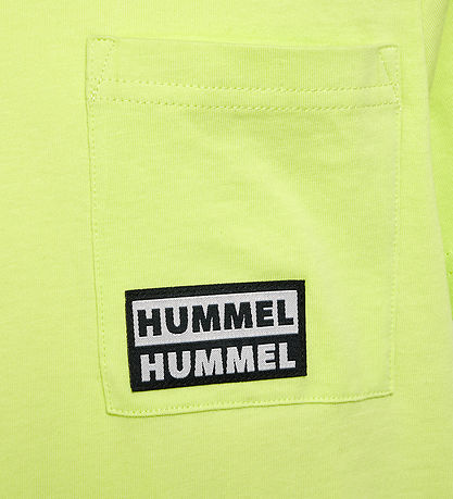 Hummel T-Shirt - hmlRock - Sunny Limette