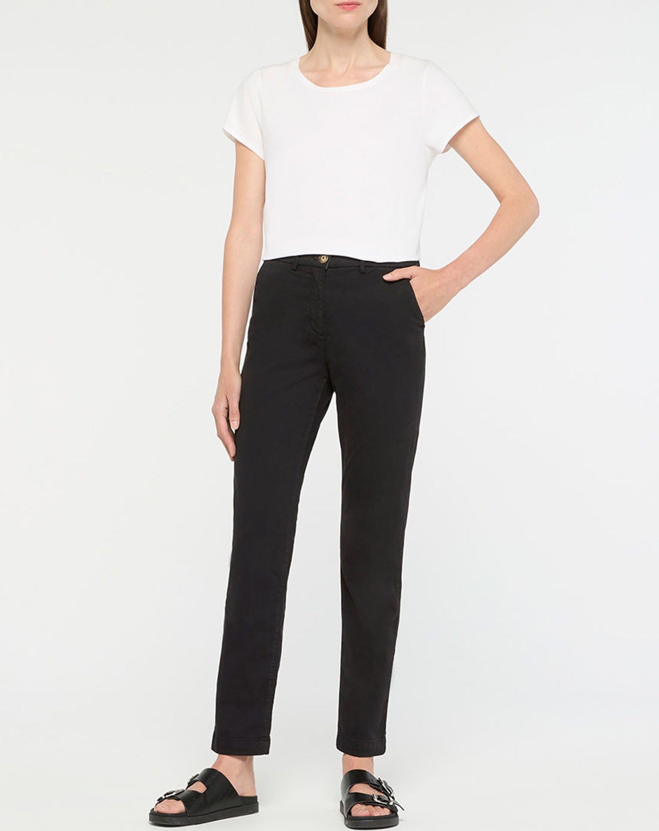 Jodhpur Pantalon Cyrilp chino noir