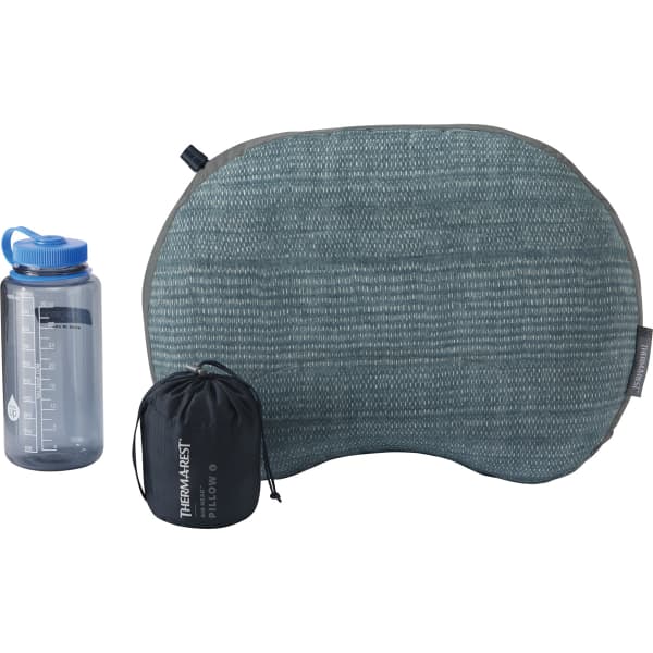 Oreiller de voyage THERMAREST THERMAREST AIRHEAD LRG BLUE WOVEN 23