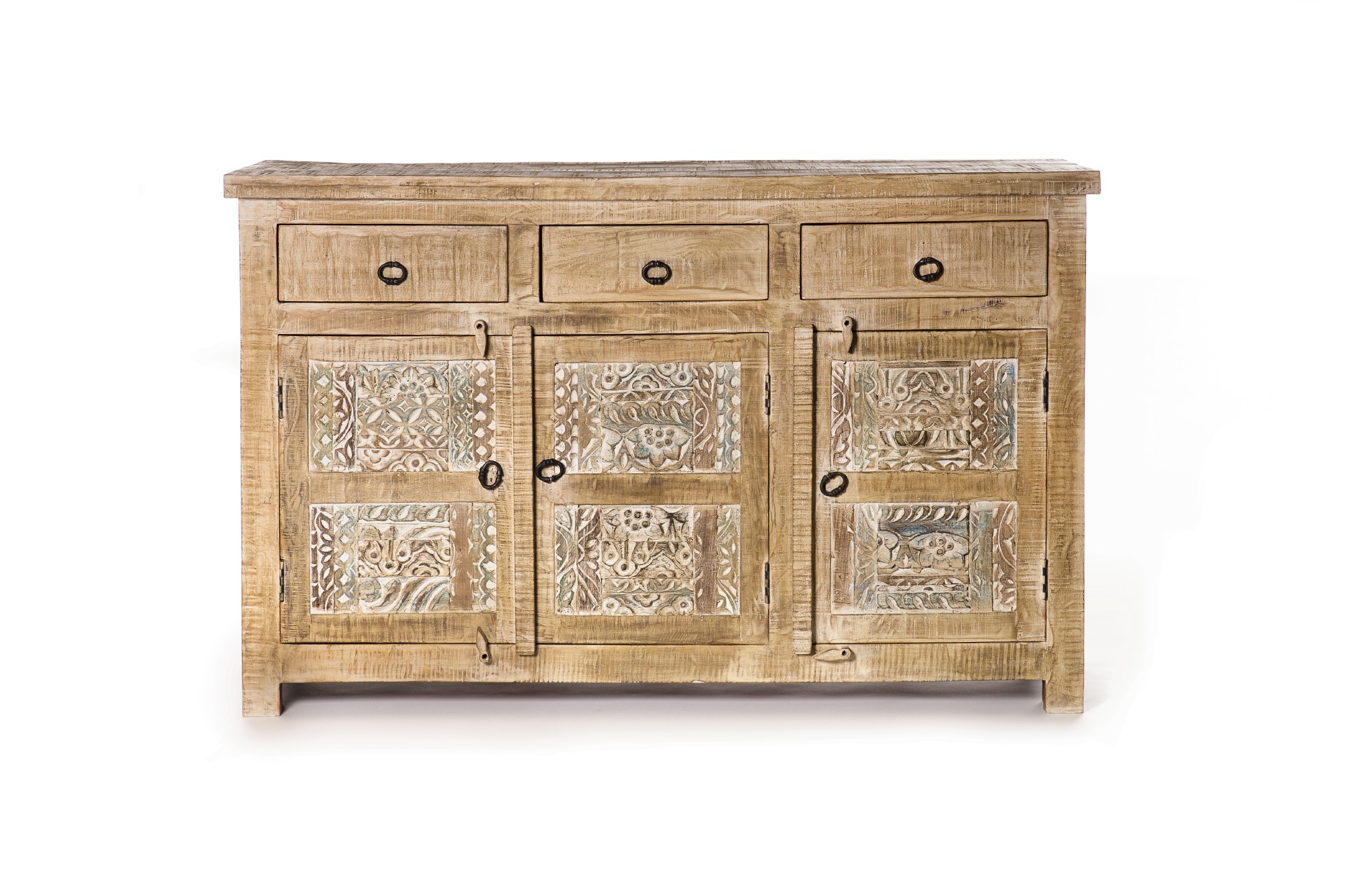 Sideboard 'Sharina', natur, T 40 cm, B 145 cm, H 90 cm von fischer's lagerhaus