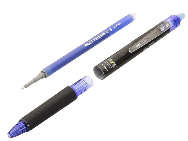 Pilot FriXion Point Clicker 0,5 mm - med 4 stk. ass. farver