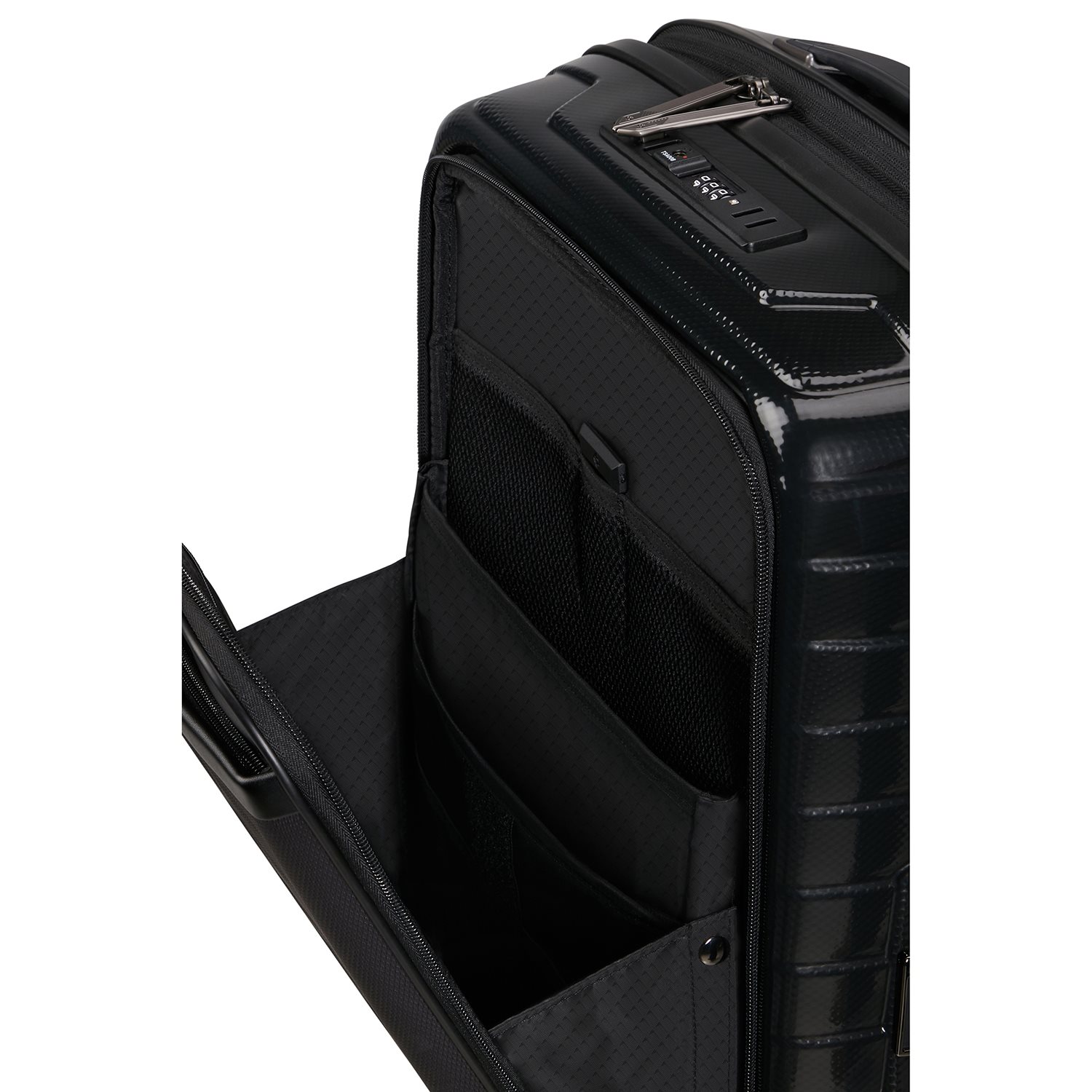 Samsonite Proxis Spinner 55 Exp Easy Access black