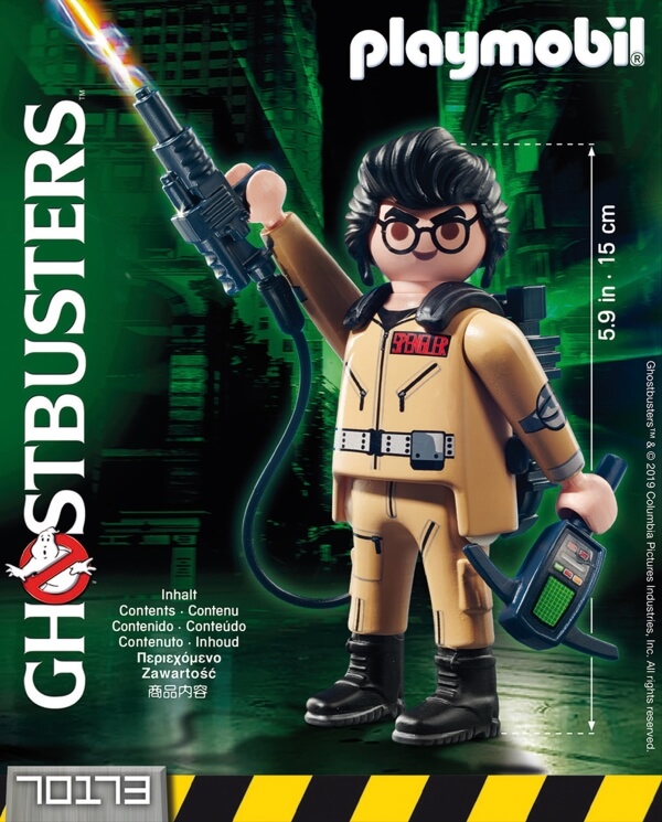 PLAYMOBIL 70173 Ghostbusters Sammlerfigur E. Spengler