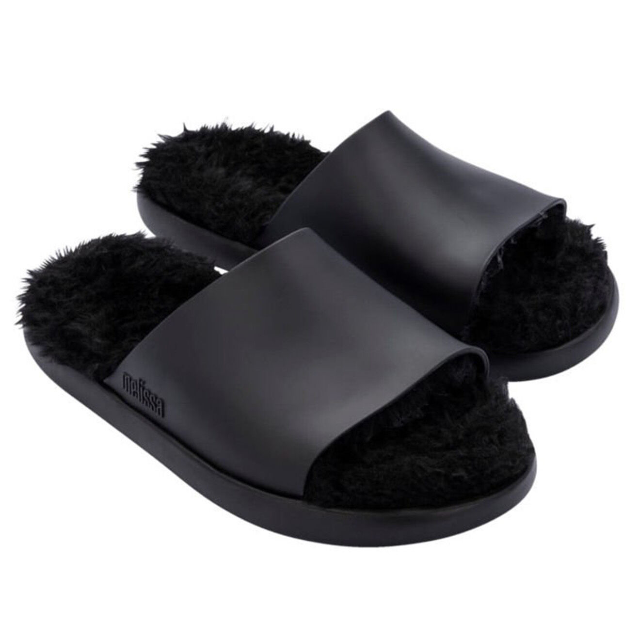 Melissa Mules fourrées Auré noires