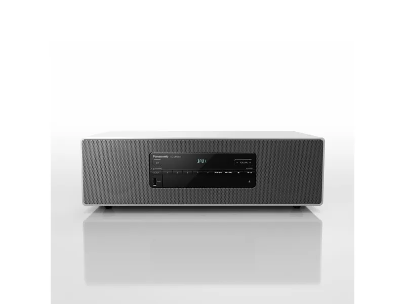 Panasonic SC-DM502 - Audiosystem - 2 x 20 Watt - hvid