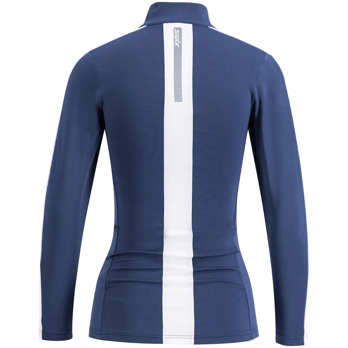 Swix Roadline Nts Half Zip Baselayer Top W Lake Blue/Bright White