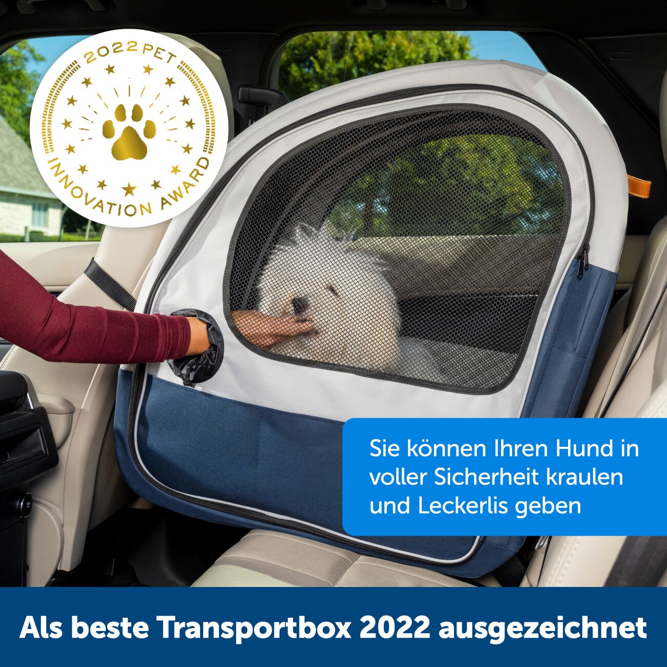 PetSafe Happy Ride Faltbare Hunde-Reisebox