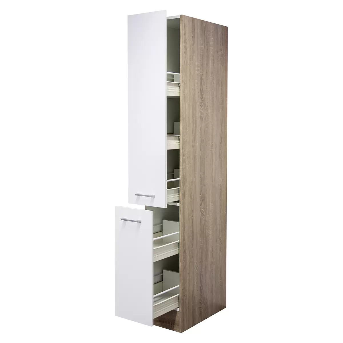 Apothekerschrank Samoa AHS 30 weiss,Eiche