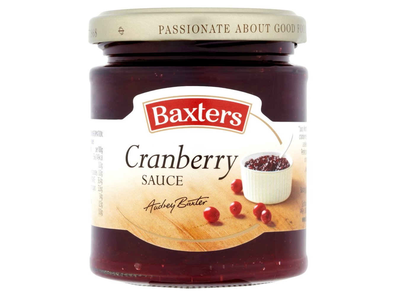 MOLHO DE ARANDO BAXTERS 190G