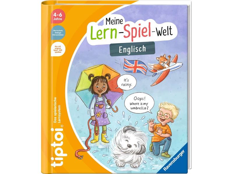 tiptoi Lernbuch Meine Lern-Spiel-Welt: Englisch Mit tiptoi Englisch hören, verstehen und spielerisch lernen