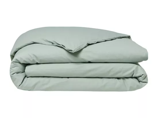 Housse de couette lisse 100% coton, qualité 144 fils. Turquoise 240x220cm