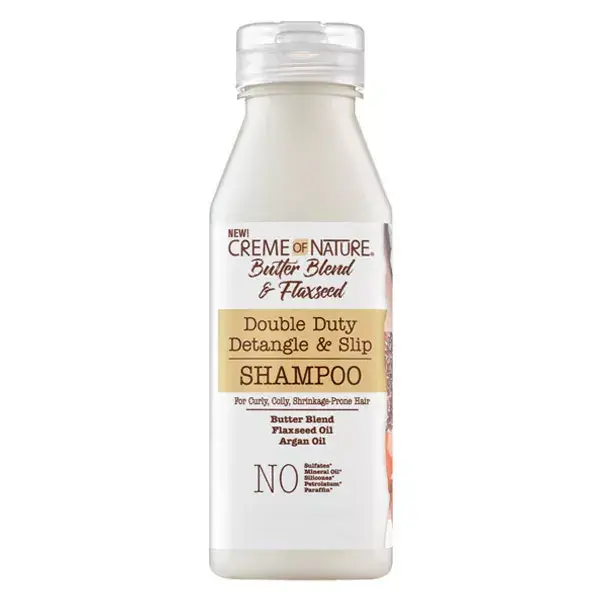 Creme of Nature Butter Blend & Flaxseed Shampoing Assouplissant 355ml