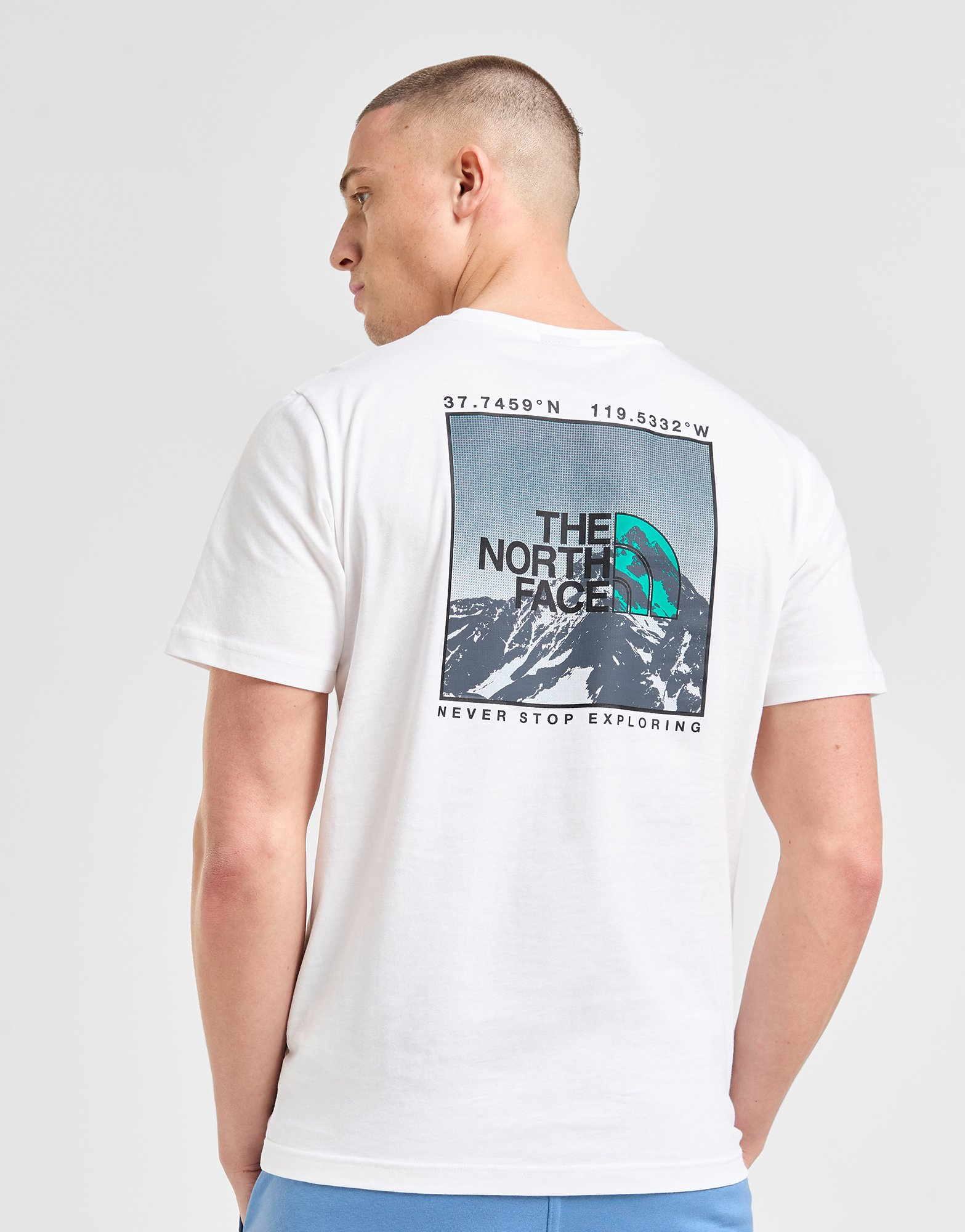 The North Face T-shirt Mountain Outline Homme