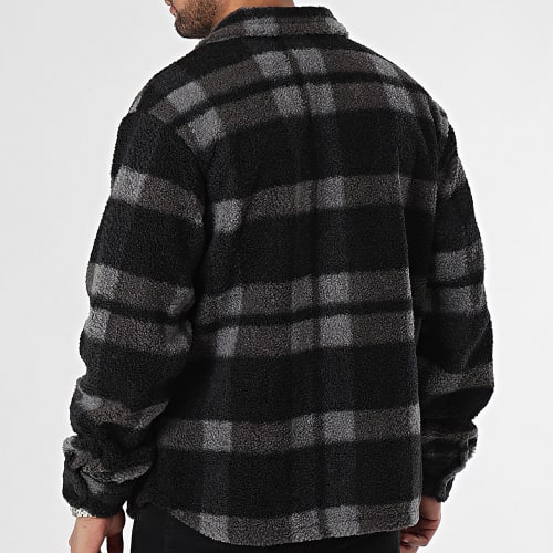 Surchemise A Carreaux Lakewood Noir Gris