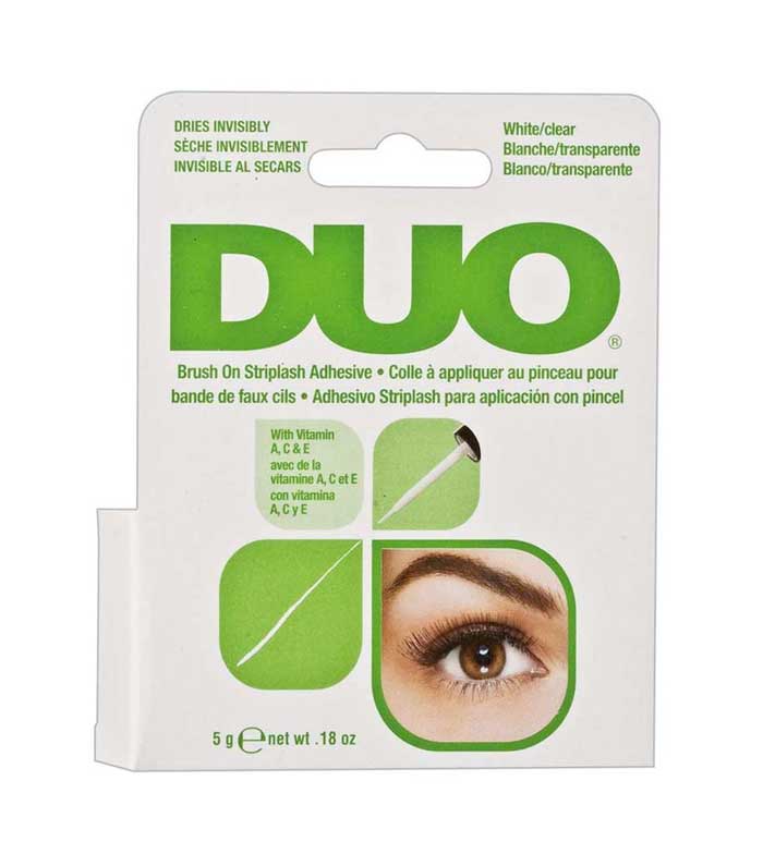 DUO - Brush on glue adhesive LATEX FREE - Clear