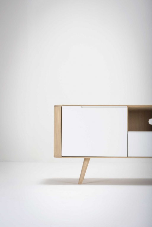 Gazzda Ena dressoir tv-meubel twee 160x42 naturel