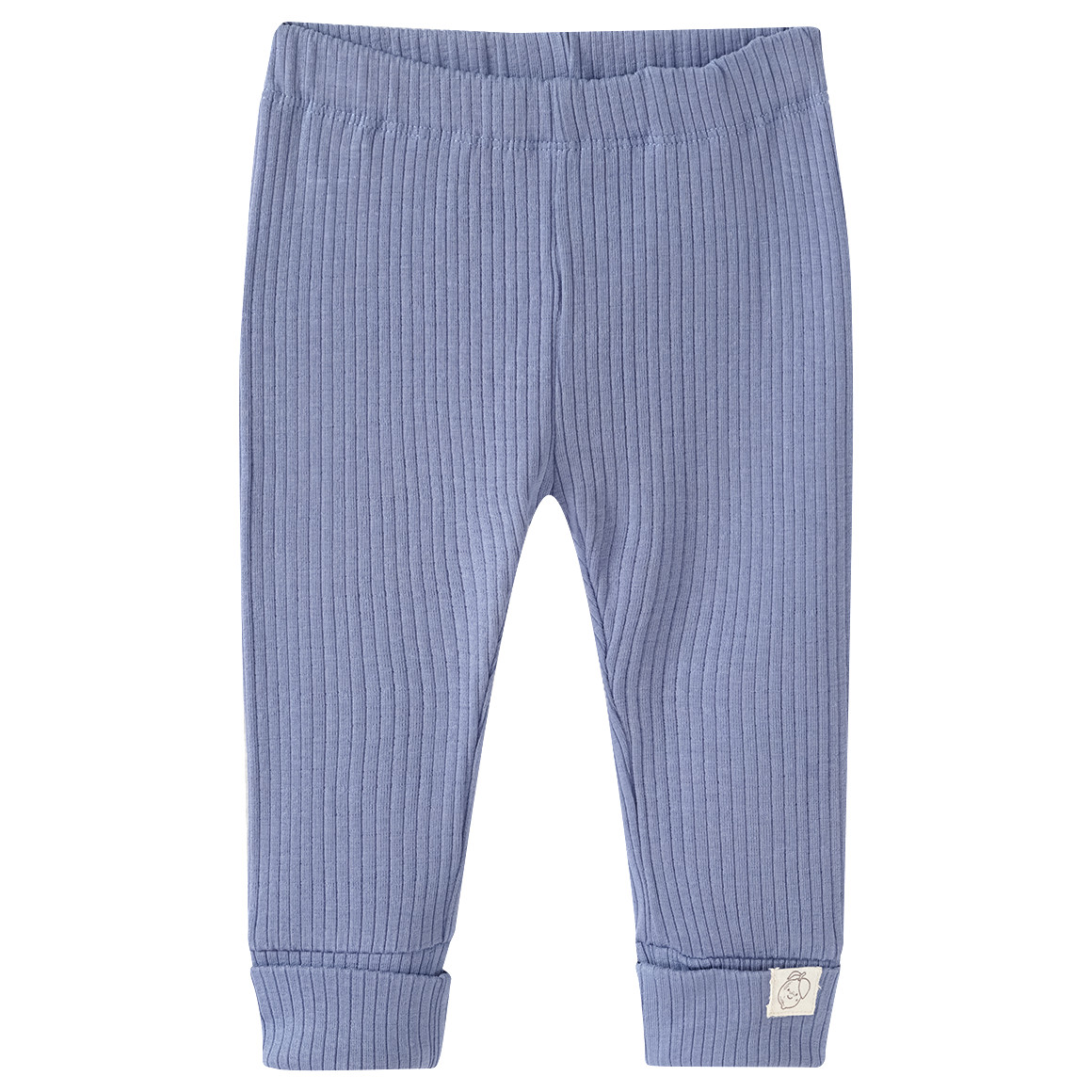 Topomini Pure Collection Baby Leggings mit Rippstruktur dunkelblau