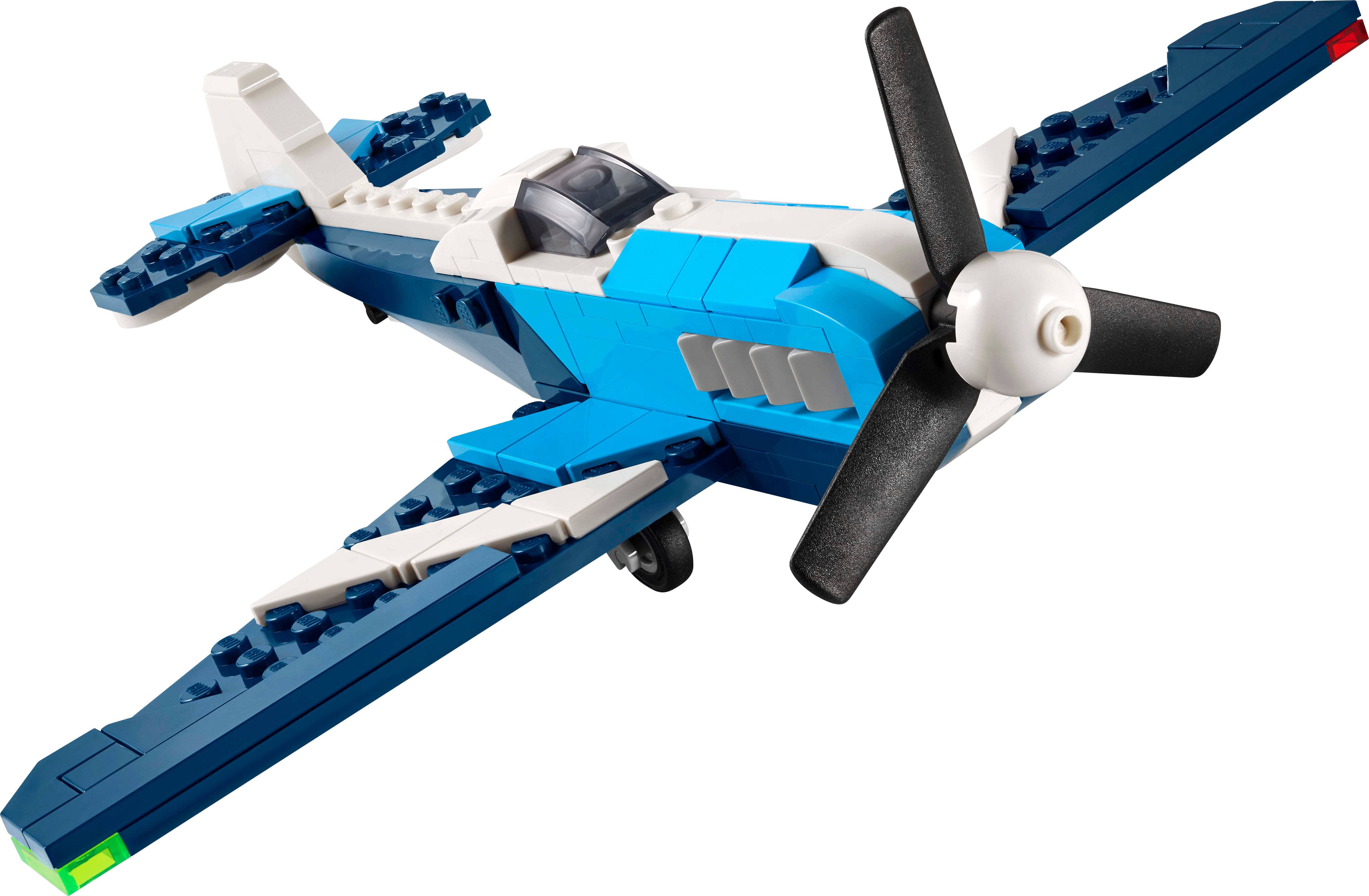 LEGO 3in1 Luchtvaart: racevliegtuig speelset 31160