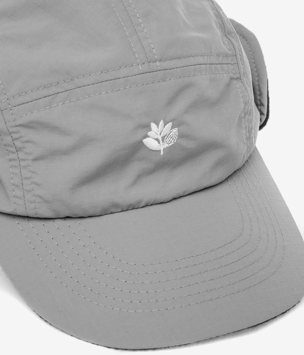 Magenta Reversible Flap Cap (natural black)