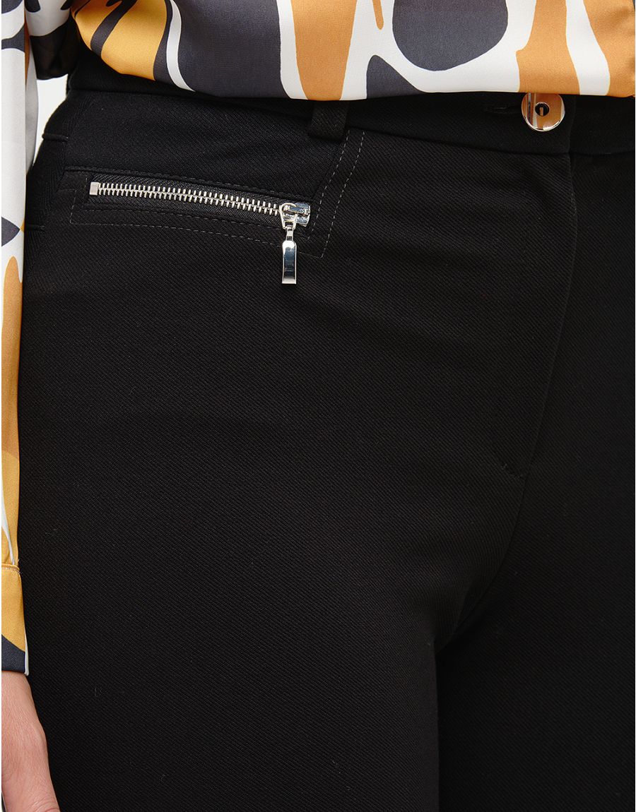 Pantalon chic slim noir