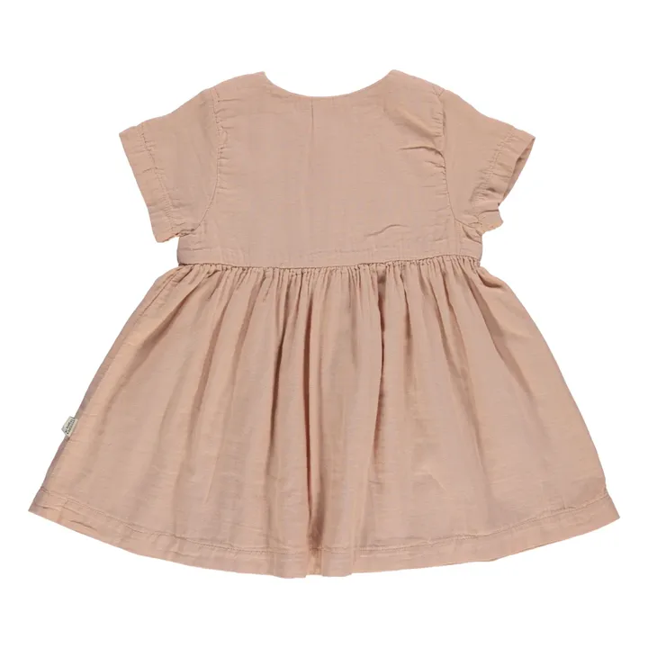 Poudre Organic Robe Guarana Volants | Rose pêche