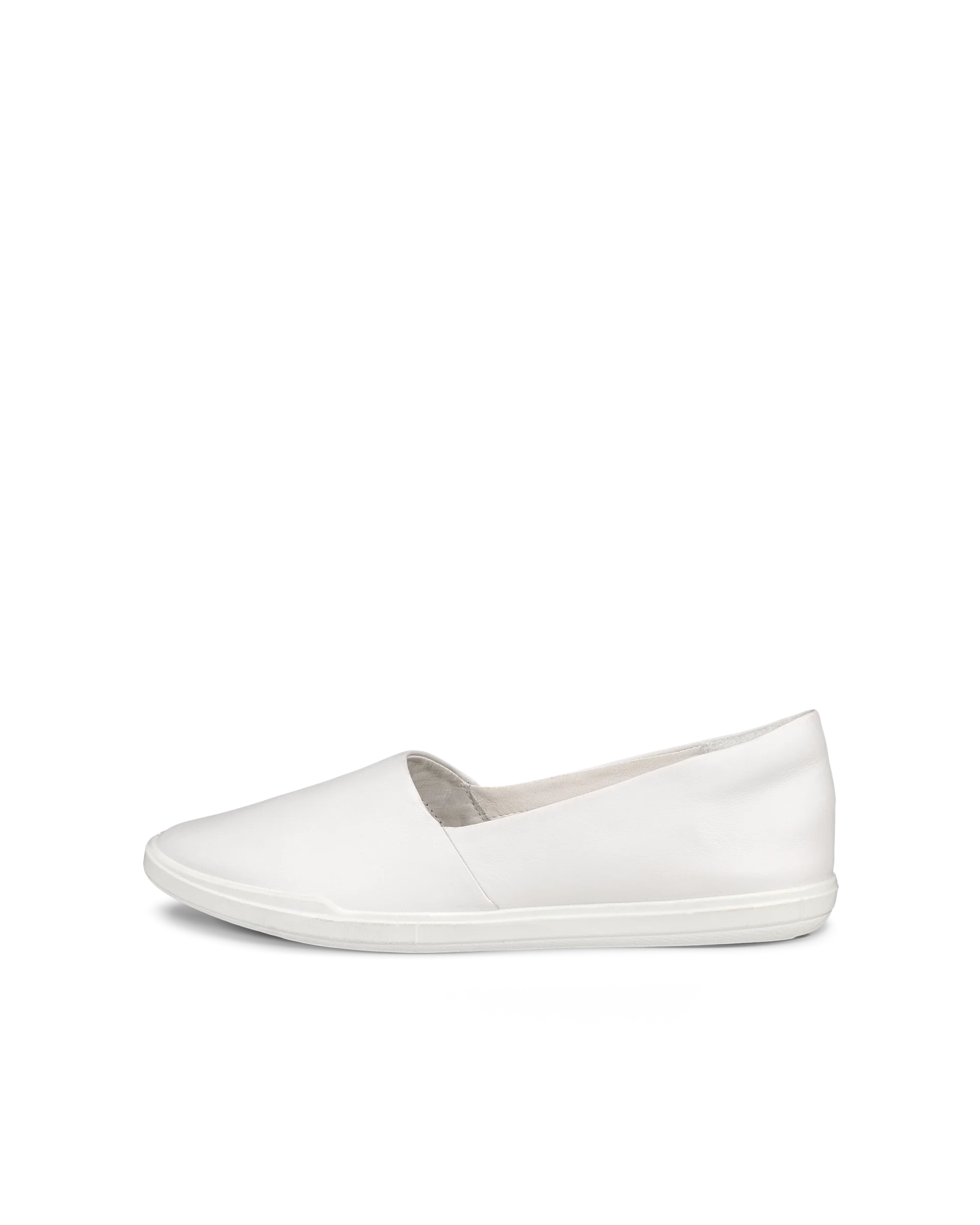 ECCO SIMPIL W Damen Lederloafer Weiß
