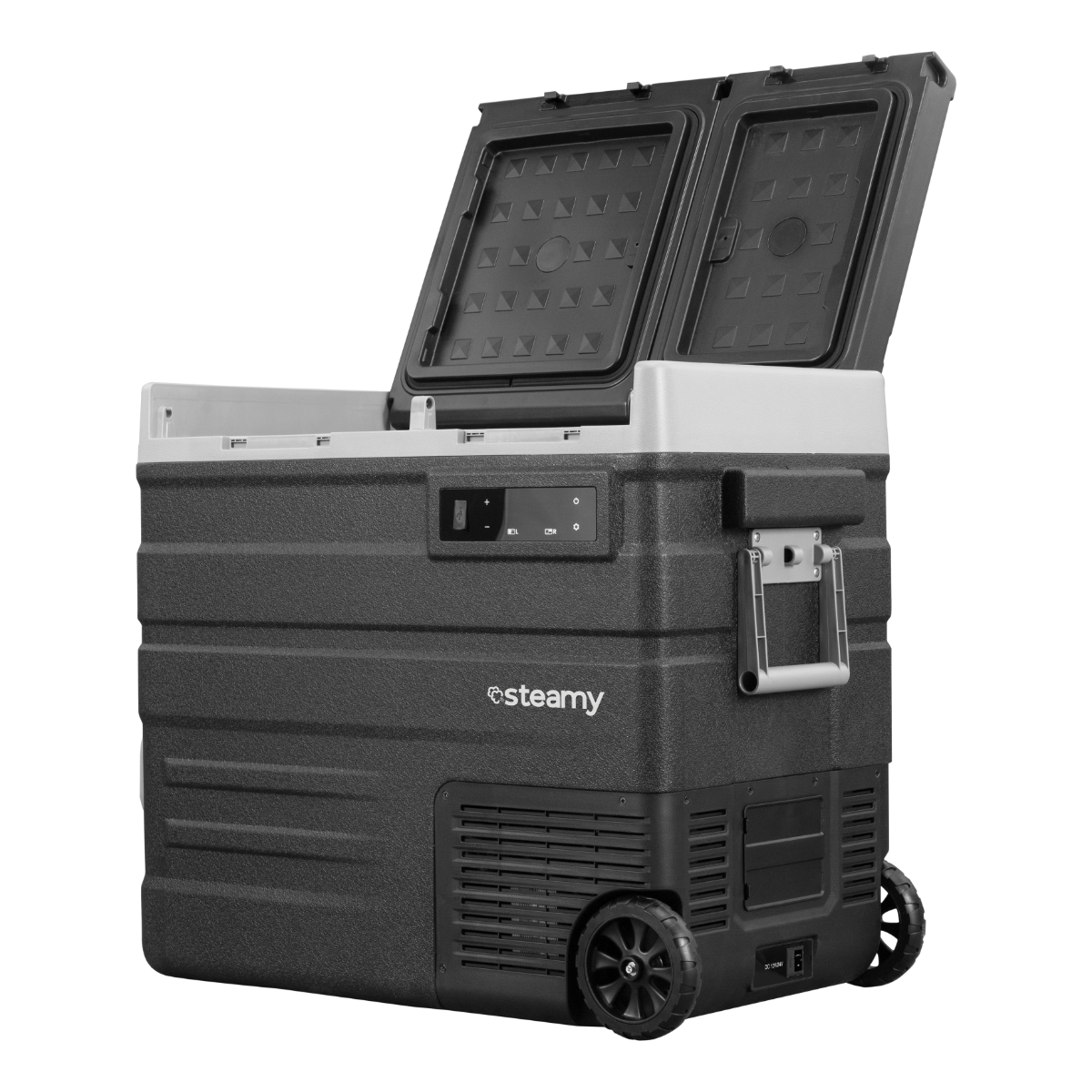 Steamy-E Dual Zone 65 elektrische koelbox op wielen